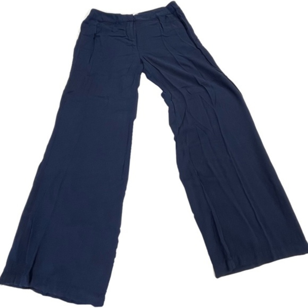 Vintage KZ by Karen Zambos navy blue pants womens size 10